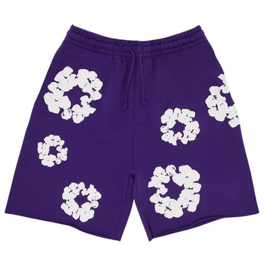 denim tears shorts ‘Purple’