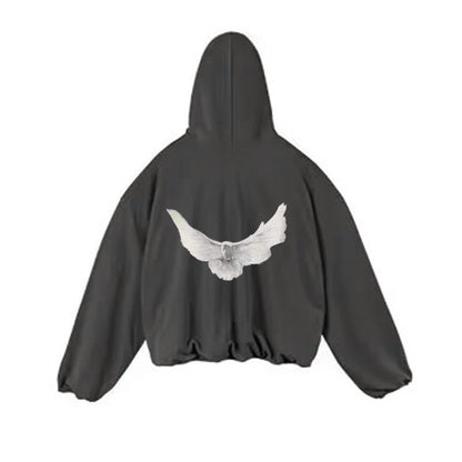 Yeezy x gap x balenciaga dove hoodie